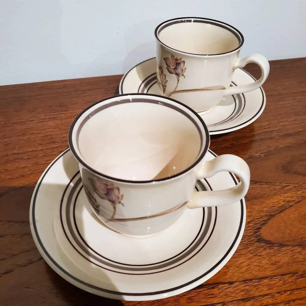 Keltcraft Noritake Ireland Partners  Cup And Saucer Sets 9127‎